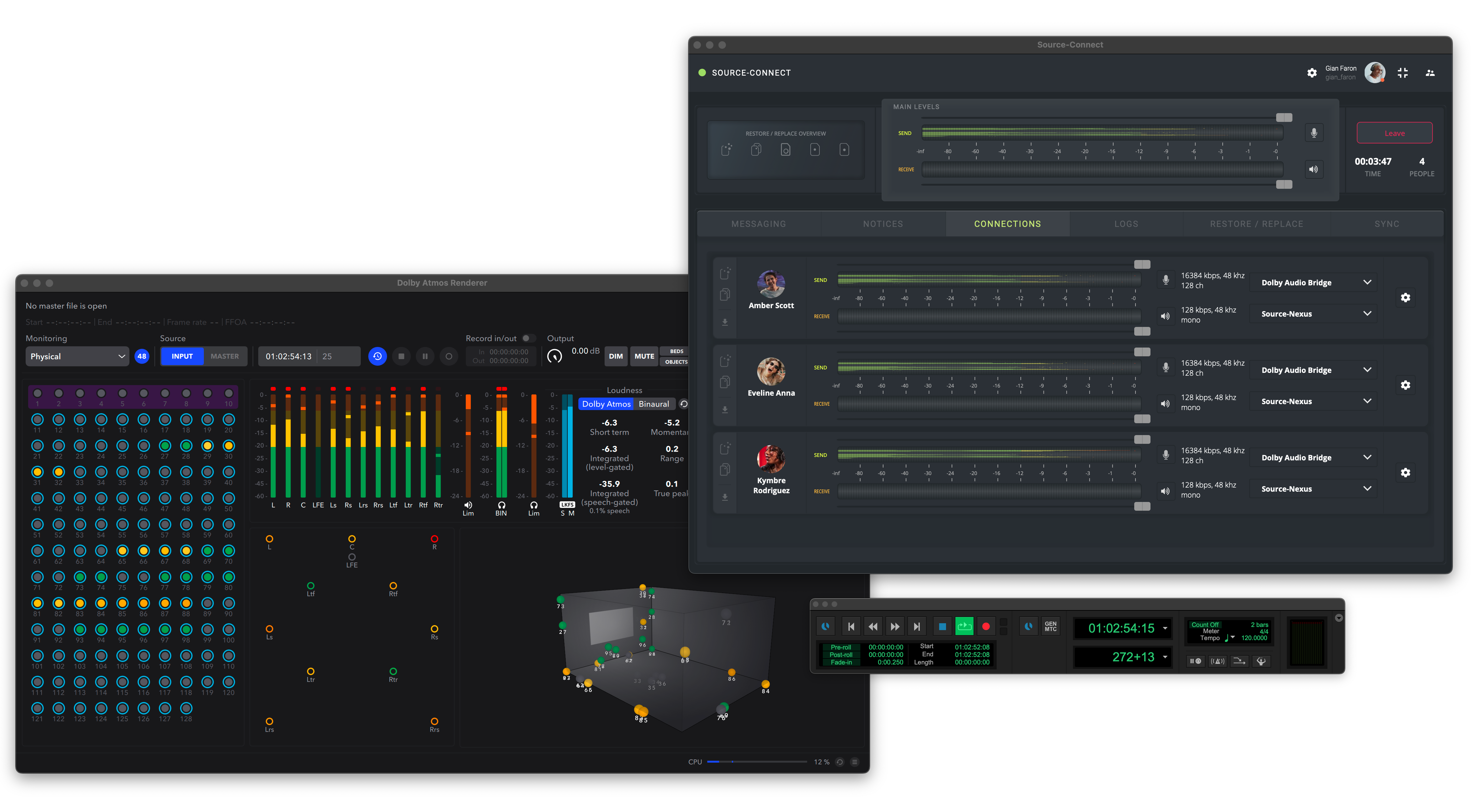 Source Connect Pro Source-Connect is the first metadata-connected Dolby Atmos remote ...